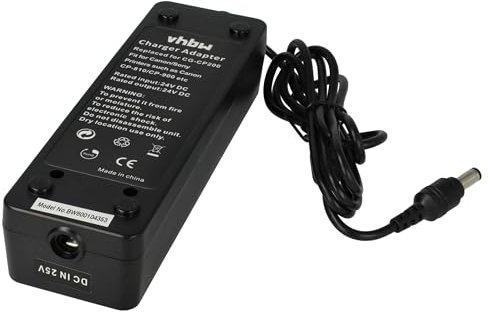 vhbw Akku-Ladegerät kompatibel mit Canon Selphy CP-100, CP1000, CP-1000 Drucker - Akku-Adapter für Fotodrucker