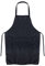 Jazooli Unisex Apron with Pockets - Cooking Aprons for Women, Men & Kids, Cleaning, Hairdressing & Waitress Apron with Pockets - One Size Fits Most Kitchen Accessories, Black apron