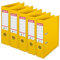 Esselte 162520 Lot de 5 Classeurs à levier A4 75 mm Jaune