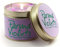 Lily-Flame Scented Candle in a presentation Tin - Parma Violets