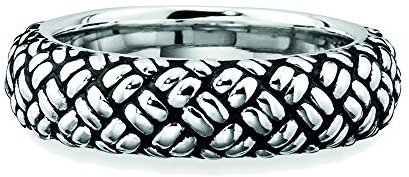 cai Herren Ring 925/- Sterling Silber Glänzend ohne Stein weiß 132270751