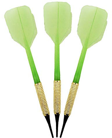 BEST SPORTING Glow IN The Dark Safety Dartpfeile, Fluoreszierende Soft-Dartpfeile, 7 g, Gewicht:7 g