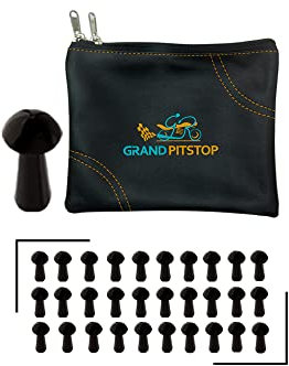 GRAND PITSTOP Replacement Mushroom Plugs for tubeless Tire Puncture repair kit - for Cars, Motorcycles- Spare Plugs (30 Plugs)