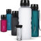 720°DGREE Gourde d'Eau 1,5l “uberBottle“ +Fruit-Infuseur, softTouch - Sans BPA, Anti-fuite - Bouteille XL - Water bottle, Bidon idéale pour Sport, Gym, Randonnée, Camping, Université, Voyage, Travail