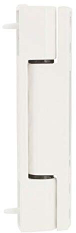 TSS UPVC Butt Hinge Flat 0 Degrees White