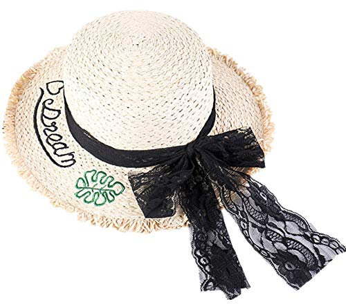 HEELPPO Sonnenhut Damen Sommerhut Strohhut Vogelscheuche Hut Damen Strohhut Damen Safarihut Damen Damen Sonne Hüte Packable Sonne Hüte Für Mädchen Damenhüte Sommer beige,Freesize