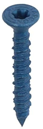 Tapcon 28350 3/16x1-1/4 Blue Star Drive Bugle Head Concrete Anchors 75/Box