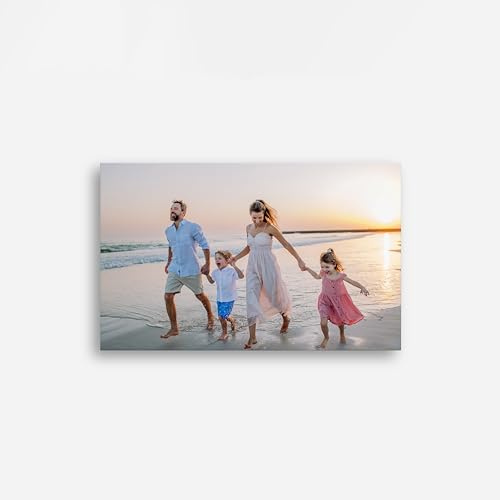 FLYERALARM Leinwand 60x40 personalisiert I Fotoleinwand (2cm) selbst gestalten I Geschenk mit eigenem Bild bedrucken lassen