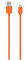 JAYM Câble USB vers Micro-USB 2.4A - 1,5 mètres - Collection Pop - Orange