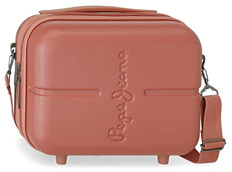 Pepe Jeans Highlight Trousse de toilette adaptable avec bandoulière 29 x 21 x 15 cm, rouge, 29x21x15 cms, Trousse adaptable avec bandoulière