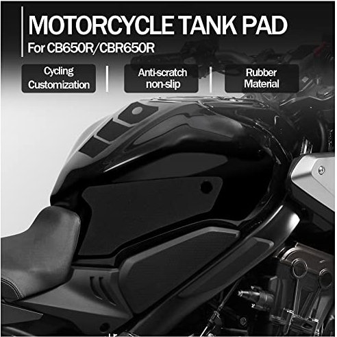 Motorrad Anti-Rutsch-Tankpad, Traktionspads, Aufkleber, Griffaufkleber, Schutz für CB650R CBR650R CB 650R CBR 650R CB 650 R CBR 650 R CB-650-R CBR-650-R 2019 2020 2021 2022 2023