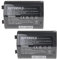 EXTENSILO 2x batteria compatibile con Nikon D4, Z9 fotocamera digitale DSLR (3350mAh, 10,8V, Li-Ion)