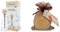 Zirben Familie - Kristallglaskaraffe mit natürlich duftender ZirbenKugel & Herz-Gravur (1 Liter, Beige)