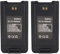 2Pcs Ersatz Funkgerät Akku für UV 9R Plus, 7,4 V 8000 MAh UV 9R Li Ion Ersatzakku.