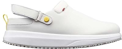 JOYA Ace ESD M White, Clogs für Herren aus Leder, weiß