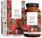 NATURTREU® Rubinkorn - Roter Reis Komplex abgerundet mit schwarzem Knoblauch Extrakt - 2,9 mg Monacolin K pro Tagesdosis - mit Cholin für normale Leberfunktion - Fermentierter Roter Reis - 120 Kapseln