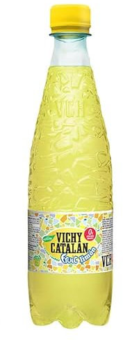 Vichy Catalan Fruit Agua Vichy con Frutas (Limón, 12 Botellas 500ml)