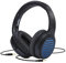 BESTGOT 772D Headphones Wired, On-Ear Headphones Foldable Corded Stereo 3.5mm Headset for Smartphones Chromebook Laptop Computer PC Tablets Travel (Black/Blue)