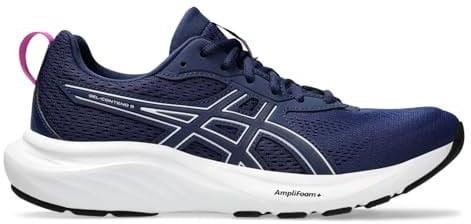 Asics Damen Gel-Contend 9 Sneaker, Blue Expanse Pale Pink, 41.5 EU