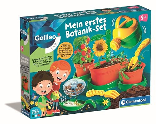 Galileo Lab Mi Primer Juego de botánica, Caja de experimentación con emocionantes experimentos Alrededor del jardín Juguetes para niños a Partir de 5 años, 59399 de Clementoni