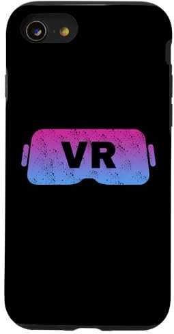 Hülle für iPhone SE (2020) / 7 / 8 Virtual Reality VR Vintage Gamer Retro Videobrille
