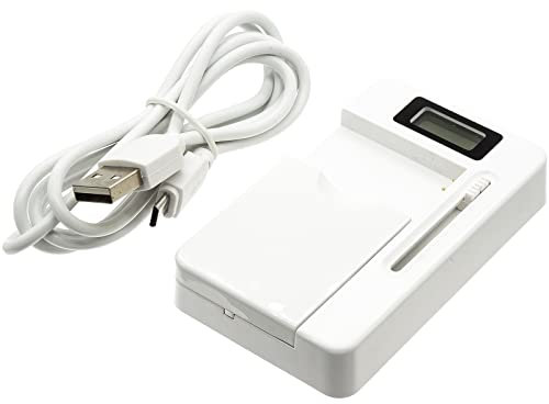 TollCor Chargeur de batterie de rechange pour Canon IXUS 125HS, IXUS 240HS, IXY 220F, IXY 420F, PowerShot A2300, A2400, A2400 is, A3200
