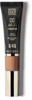 Dripping Gold CC Cream SPF 45 Tawny | Hydrating & Brightening | Full-Coverage Foundation | Lightweight & Long-Lasting | 32ml