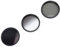 Fotocamera Filtrante, Impermeabile 3 in 1 Filtro a densità Neutra ND8 CPL CPL GND Filtro DSLR Polarizzato Resistente (58MM)