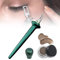 Arcbelle Eyeliner-Set, vielseitiges Make-up-Auftragswerkzeug, wasserfestes und wischfestes Eyeliner-Set, Silikon-Eyeliner-Werkzeug mit schwarzer und brauner Creme (Green Brush-With Brown)
