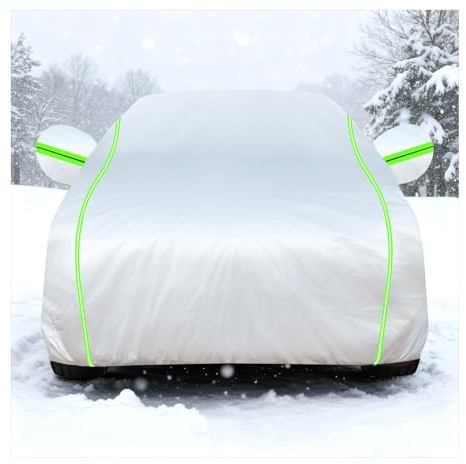 Auto Abdeckplane Für Volkswagen Tiguan Allspace 2016-2024,Autoabdeckung Winter, Outdoor Autoplane Für Vollgarage Regen Sonne Staub UV Schutz-dfct552