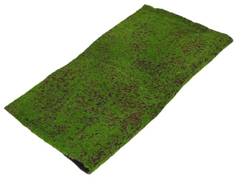 Homoyoyo Künstliches Moos 1X1m Kunstrasen Matte Grüne Selbstgemacht Moosmatte für Zimmerpflanzen Garten Terrasse Zaun und Wanddekoration