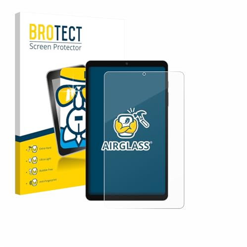 BROTECT Schutzglas für Blackview Link 2 8.68 | Transparenter Displayschutz Made in Germany Schutzfolie Panzer Folie Glas 9H Anti-Fingerprint Einfache Montage Clear