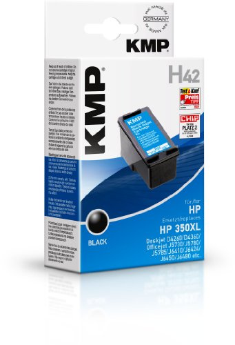 KMP Tintenkartusche für HP Deskjet D4260, H42, black