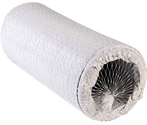 Wallair N52856 Flexibler Spiralschlauch Kunststoff (Ø x L) 12.7cm x 6m Weiß
