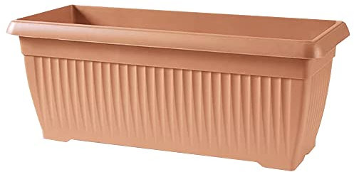 TERRA 44L. pot, dimensions (mm) 800x344x320, couleur Terracotta