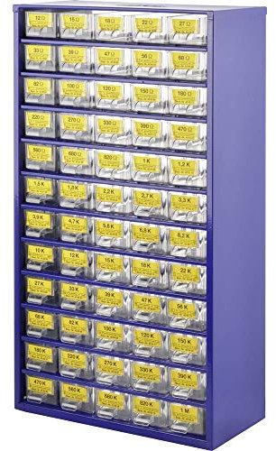 Set di resistori a strato metallico uscita assiale 0.25 W 1% 1 set
