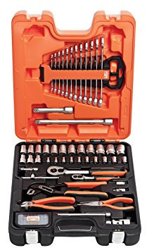 Bahco S81MIX Socket & Plier Set, 1/2 and 1/4 Drive, 81 Pieces