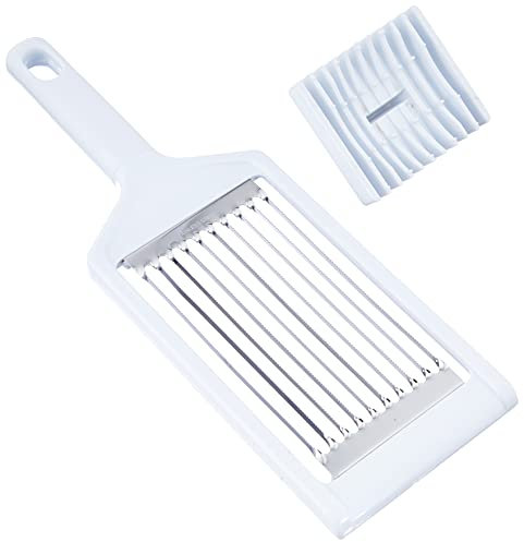 COSY TRENDY CT638702 Coupe Tomate, acier inoxydable, blanc