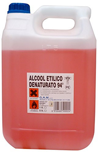 ALCOOL DENATURATO 94° LT. 5