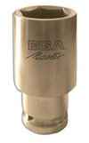 Egamaster - Llave vaso impacto larga 6 canto 3/4 36mm cobre