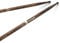 ProMark Schlagzeug Sticks - Classic 5A Drum Sticks - FireGrain - Keine übermäßige Vibration - Lackierung, Ovale Holzspitze, Hickoryholz - 1 Paar