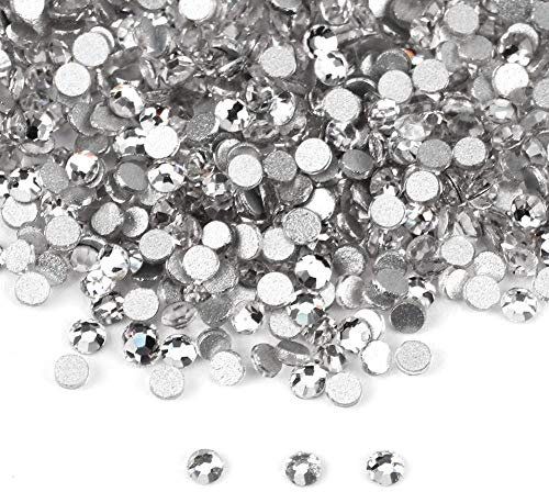 1440 Piezas Pedrería Diamante Imitación Cristal Claro para Bricolaje Uñas Arte Decoración Móvil (SS5(1.7-1.8mm))