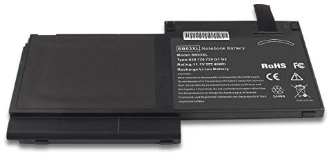 ARyee SB03XL Battery Compatible with HP EliteBook 820 G1, 725 820 G2, HP SB03 SB03046XL HSTNN-LB4T HSTNN-IB4T 717377-001 717378-001(46Wh 11.1V)
