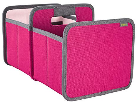 meori Faltbox Mini Doppel in Pink – Kleine Klappbox mit Griffen – Geschenkidee und Allzweck Aufbewahrungslösung - A100672 - 16,5 x 25,5 x 15 cm
