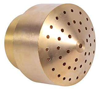 ViaGasaFamido Brunnen 1/2 Zoll Wasserbrunnen Düse Außenbereich Garten Messing Dekoration Multi-Teich Zubehör