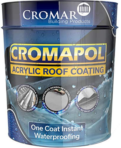 Cromapol Acrylic Waterproof Roof Coating - 20kg Grey