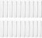 NA 20Pcs Golf Lead Tape Adhesive Lead Tape Add Swing Weight Lead Weighted Tape for Golf Club Tennis Racket Iron Putter