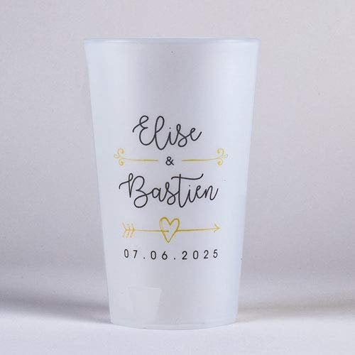 Gobelet de mariage à personnaliser, eco cup personnalisé pour mariage, verre plastique mariage (25)