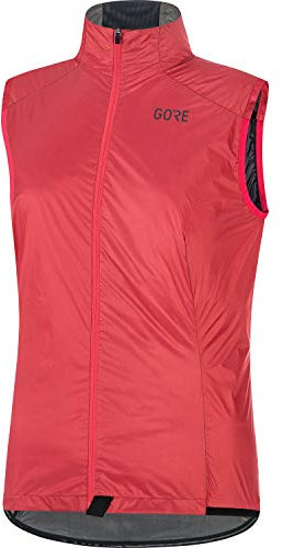 GORE WEAR Damen Fahrrad-Weste Ambient, GORE-TEX INFINIUM, 36, Pink/Schwarz