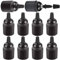 Liwein Lot de 10 Douille de Lampe E27 Vintage Porte-Ampoules Douille à Ampoule E27 Douille Support pour Suspension Luminaire Éclairage Décoration Café Cuisine
